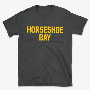 Horseshoe Bay Texas Classic Block Basic T-Shirt