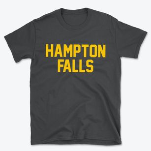Hampton Falls New Hampshire Classic Block Basic T-Shirt