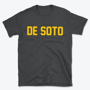De Soto Illinois Classic Block Basic T-Shirt