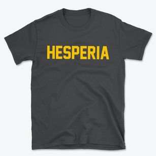 Hesperia Michigan Classic Block Basic T-Shirt