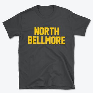 North Bellmore New York Classic Block Basic T-Shirt