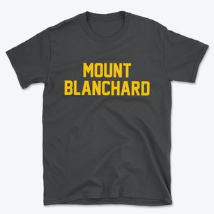 Mount Blanchard Ohio Classic Block Basic T-Shirt