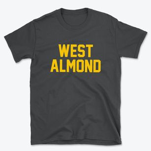 West Almond New York Classic Block Basic T-Shirt