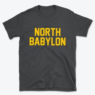 North Babylon New York Classic Block Basic T-Shirt