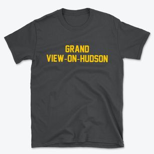 Grand View-on-hudson New York Classic Block Basic T-Shirt