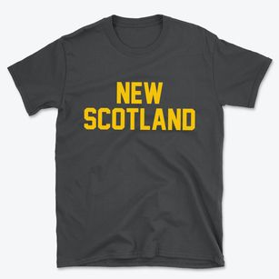 New Scotland New York Classic Block Basic T-Shirt