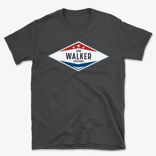 Walker Louisiana Diamond Star Basic T-Shirt