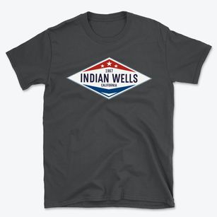 Indian Wells California Diamond Star Basic T-Shirt