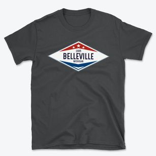 Belleville Michigan Diamond Star Basic T-Shirt