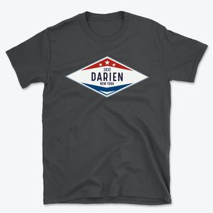 Darien New York Diamond Star Basic T-Shirt