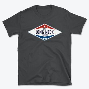 Long Neck Delaware Diamond Star Basic T-Shirt