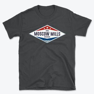 Moscow Mills Missouri Diamond Star Basic T-Shirt
