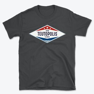 Teutopolis Illinois Diamond Star Basic T-Shirt
