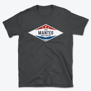 Manteo North Carolina Diamond Star Basic T-Shirt