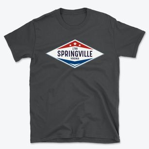 Springville Virginia Diamond Star Basic T-Shirt