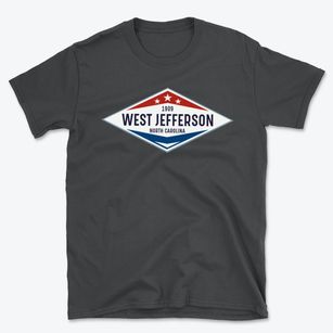 West Jefferson North Carolina Diamond Star Basic T-Shirt