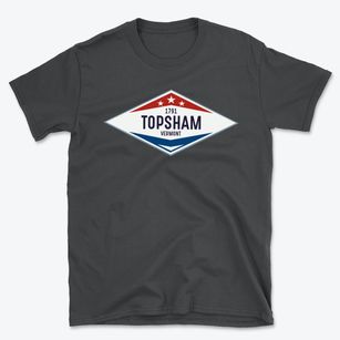 Topsham Vermont Diamond Star Basic T-Shirt