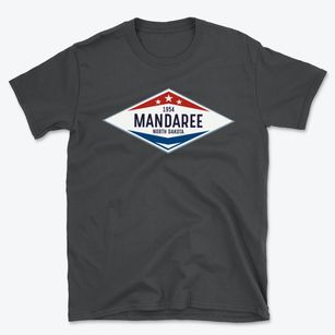 Mandaree North Dakota Diamond Star Basic T-Shirt