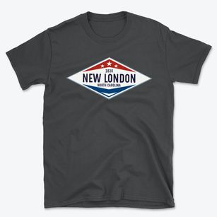 New London North Carolina Diamond Star Basic T-Shirt