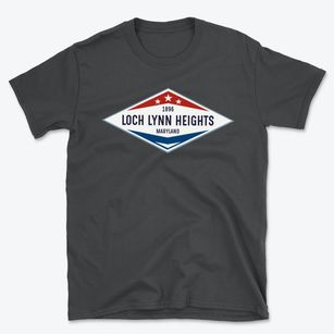 Loch Lynn Heights Maryland Diamond Star Basic T-Shirt