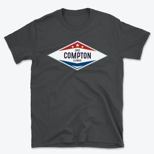 Compton Illinois Diamond Star Basic T-Shirt