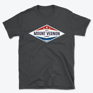 Mount Vernon Illinois Diamond Star Basic T-Shirt