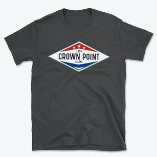 Crown Point Alaska Diamond Star Basic T-Shirt