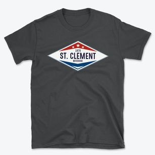 St. Clement Missouri Diamond Star Basic T-Shirt