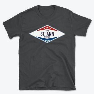 St. Ann Missouri Diamond Star Basic T-Shirt