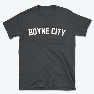 Boyne City Michigan Classic Curve Basic T-Shirt