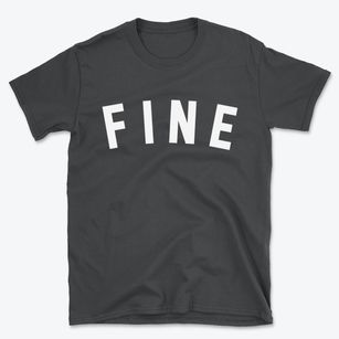 Fine New York Classic Curve Basic T-Shirt