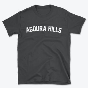 Agoura Hills California Classic Curve Basic T-Shirt