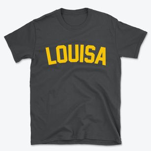 Louisa Kentucky Classic Curve Basic T-Shirt