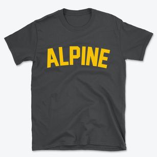 Alpine Wyoming Classic Curve Basic T-Shirt