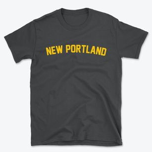 New Portland Maine Classic Curve Basic T-Shirt