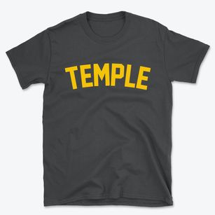 Temple Maine Classic Curve Basic T-Shirt