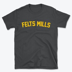Felts Mills New York Classic Curve Basic T-Shirt