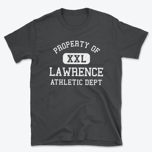 Lawrence Massachusetts Athletic Dept Basic T-Shirt