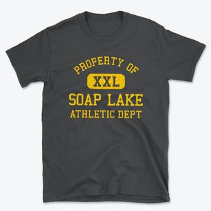 Soap Lake Washington Athletic Dept Basic T-Shirt