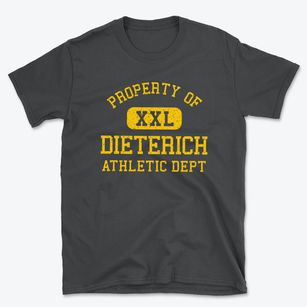 Dieterich Illinois Athletic Dept Basic T-Shirt