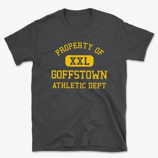 Goffstown New Hampshire Athletic Dept Basic T-Shirt