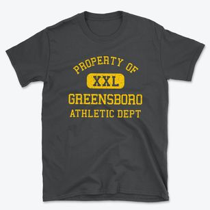 Greensboro North Carolina Athletic Dept Basic T-Shirt