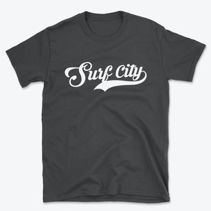 Surf City North Carolina Vintage Team Basic T-Shirt