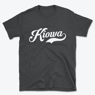 Kiowa Kansas Vintage Team Basic T-Shirt