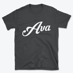 Ava Illinois Vintage Team Basic T-Shirt