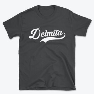 Delmita Texas Vintage Team Basic T-Shirt