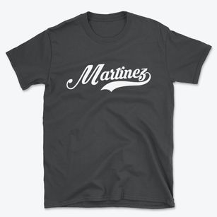 Martinez Texas Vintage Team Basic T-Shirt