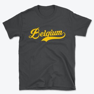 Belgium Wisconsin Vintage Team Basic T-Shirt