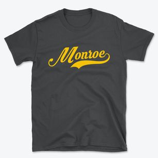 Monroe North Carolina Vintage Team Basic T-Shirt