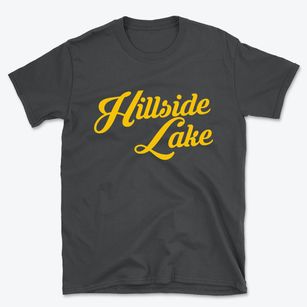 Hillside Lake New York Vintage Team Basic T-Shirt